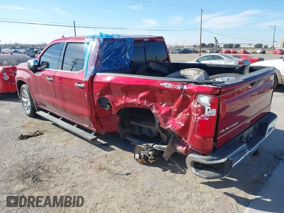 2019 Chevrolet Silverado 1500 LTZ with VIN 3GCUYGED6KG107194, listed as a IAAI auction lot 41316888 with 88,485 mi miles and . Bid and sale history available at DreamBid. Image 3.