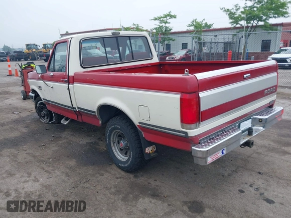 1989 Ford F-150 with VIN 1FTEF14NXKKA50427, listed as a IAAI auction lot 42449724 with 98,001 mi miles and . Bid and sale history available at DreamBid. Image 3.