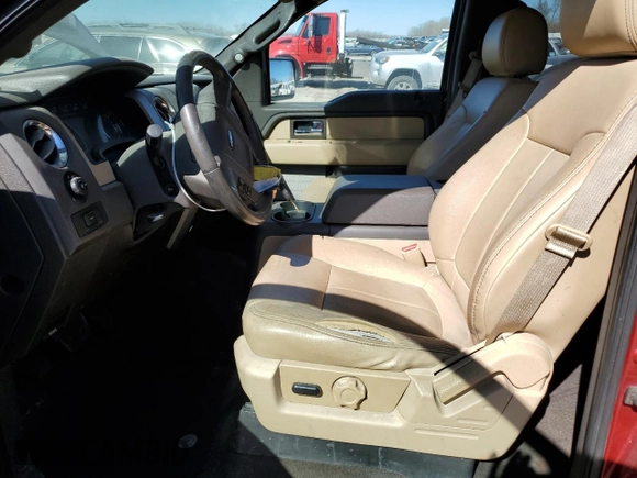 2014 Ford F-150 XL with VIN 1FTFW1ET2EKF14932, listed as a Copart auction lot 46474465 with 129,052 mi miles and Salvage Title. Bid and sale history available at carsss.com. Image 7.