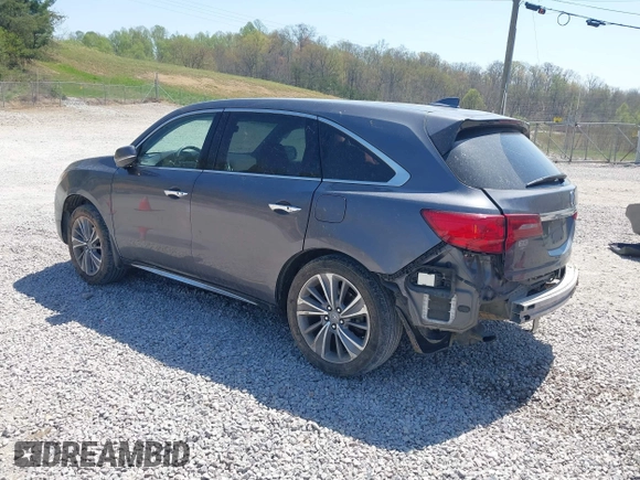 2018 Acura MDX Technology z VIN 5J8YD4H5XJL012365, wystawiony jako IAAI lot #42078566 z przebiegiem 156 442 mil mil oraz . Historia ofert i sprzedaży dostępna na DreamBid. Obrazek 3.