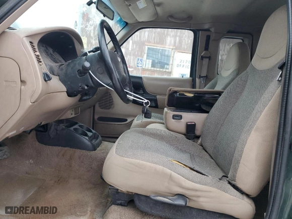 2001 Ford Ranger XL Fleet with VIN 1FTZR15U11PA44340, listed as a Copart auction lot 83996074 with 200,875 mi miles and Salvage Title. Bid and sale history available at carsss.com. Image 7.