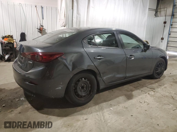 2015 Mazda 3 i SV with VIN JM1BM1T72F1270829, listed as a Copart auction lot 88160455 with 67,797 mi miles and Salvage Title. Bid and sale history available at carsss.com. Image 3.