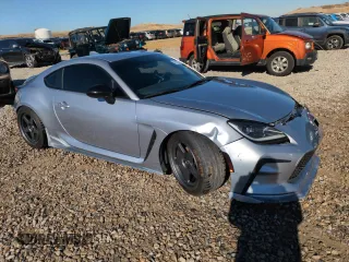 2023 Toyota GR86 with VIN JF1ZNBB19P9765455, listed as a Copart auction lot 78197274 with 3,421 mi miles and Salvage Title. Bid and sale history available at carsss.com. Image 4.