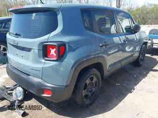 2017 Jeep Renegade Sport with VIN ZACCJAAB0HPG17503, listed as a IAAI auction lot 41968513 with 113,903 mi miles and . Bid and sale history available at DreamBid. Image 4.