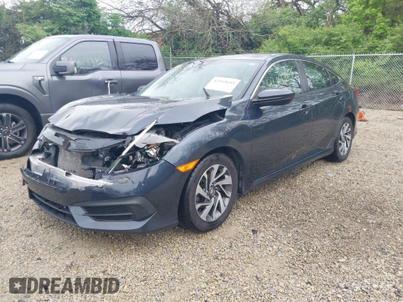2016 Honda Civic EX with VIN 19XFC2F73GE023226, listed as a IAAI auction lot 42165655 with 141,553 mi miles and . Bid and sale history available at DreamBid. Image 2.