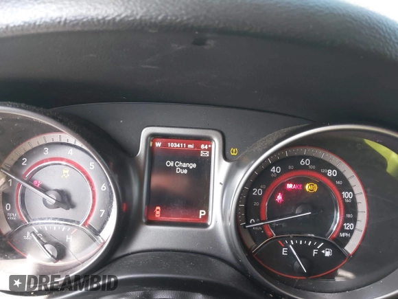 2018 Dodge Journey Crossroad with VIN 3C4PDDGG1JT364221, listed as a IAAI auction lot 41840515 with 103,411 mi miles and . Bid and sale history available at DreamBid. Image 7.