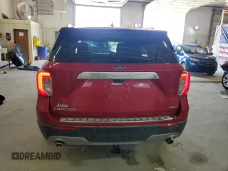 2020 Ford Explorer Limited with VIN 1FM5K8FW1LGB11531, listed as a Copart auction lot 68565304 with 61,483 mi miles and Salvage Title. Bid and sale history available at carsss.com. Image 6.