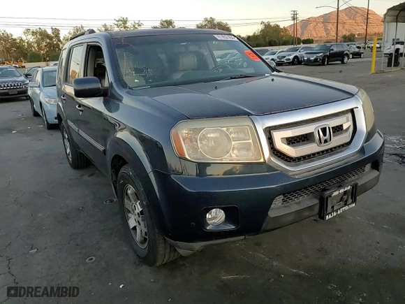 2009 Honda Pilot Touring with VIN 5FNYF38829B004918, listed as a Copart auction lot 81852464 with 0 mi miles and Salvage Title. Bid and sale history available at carsss.com. Image 12.
