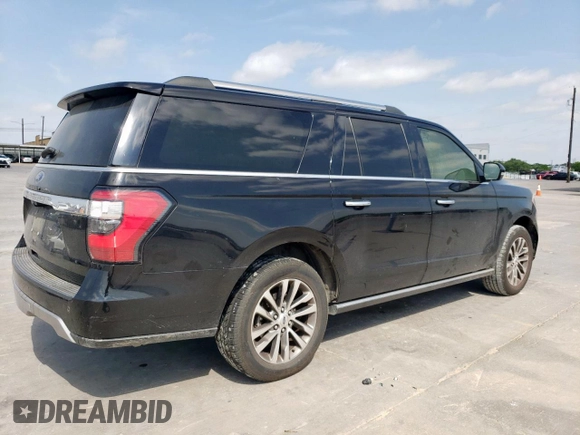 2018 Ford Expedition Max Limited with VIN 1FMJK1KT0JEA41451, listed as a Copart auction lot 53443235 with Not provided miles and Salvage title. Bid and sale history available at DreamBid. Image 3.