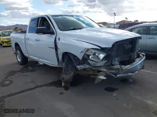 2010 Dodge Ram 1500 SLT with VIN 1D7RB1GT3AS141602, listed as a IAAI auction lot 41593437 with 252,154 mi miles. Bid and sale history available at carsss.com. Image 1.
