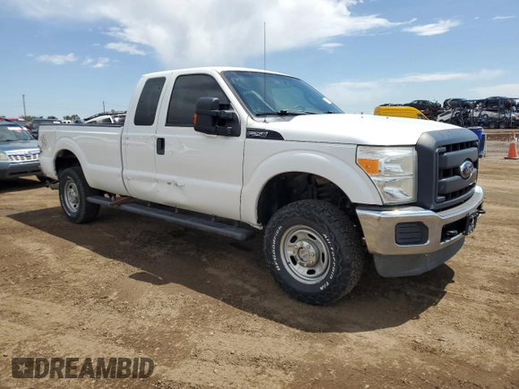 2012 Ford F-250 XL with VIN 1FT7X2B66CEB06354, listed as a Copart auction lot 58601795 with 137,326 mi miles and Salvage title. Bid and sale history available at DreamBid. Image 4.