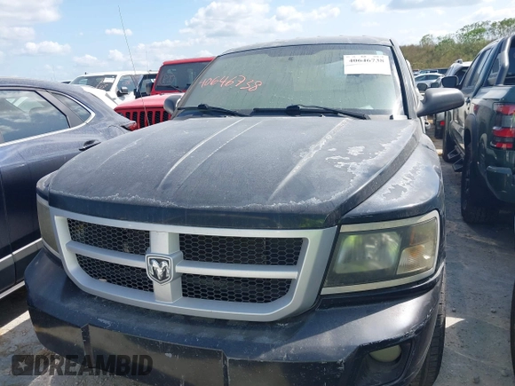 2010 Dodge Dakota with VIN 1D7CE3BK3AS164353, listed as a IAAI auction lot 40646738 with 146,625 mi miles and . Bid and sale history available at DreamBid. Image 12.