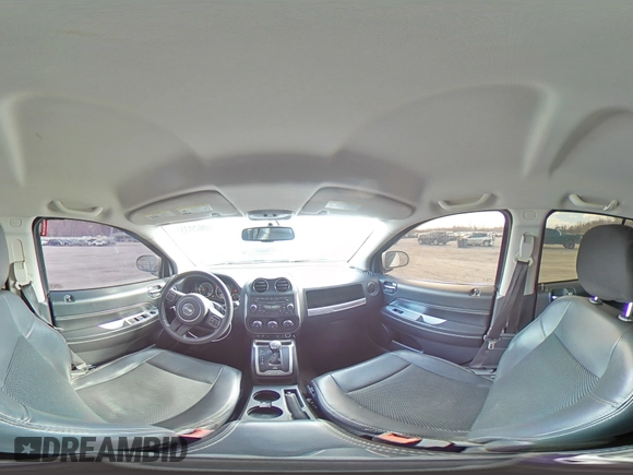 2014 Jeep Compass Latitude with VIN 1C4NJCEAXED531759, listed as a Copart auction lot 50620335 with 144,803 mi miles and Salvage Title. Bid and sale history available at carsss.com. Image 14.