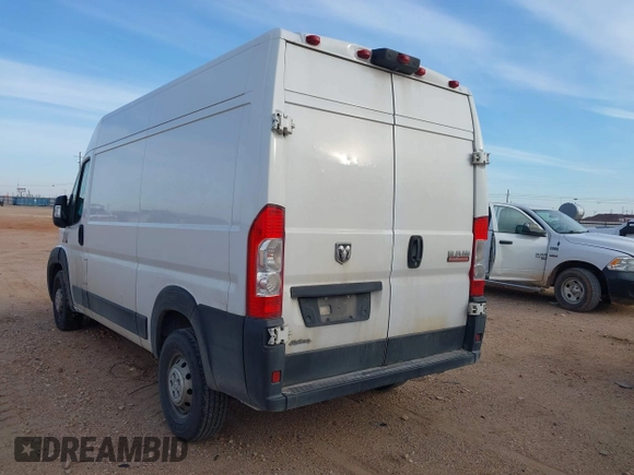 2019 Ram ProMaster Cargo with VIN 3C6TRVCG6KE522772, listed as a IAAI auction lot 41570518 with 117,422 mi miles and . Bid and sale history available at DreamBid. Image 3.