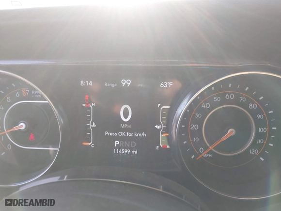 2020 Jeep Gladiator Sport S with VIN 1C6HJTAG3LL214469, listed as a IAAI auction lot 42017170 with 114,599 mi miles. Bid and sale history available at carsss.com. Image 7.