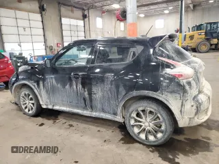 2017 Nissan Juke SL with VIN JN8AF5MV2HT752464, listed as a Copart auction lot 45481195 with 91,573 mi miles and Salvage Title. Bid and sale history available at DreamBid. Image 2.