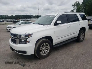 2017 Chevrolet Tahoe LT with VIN 1GNSKBKC8HR395453, listed as a Copart auction lot 59770685 with 109,342 mi miles and Salvage title. Bid and sale history available at DreamBid. Image 1.