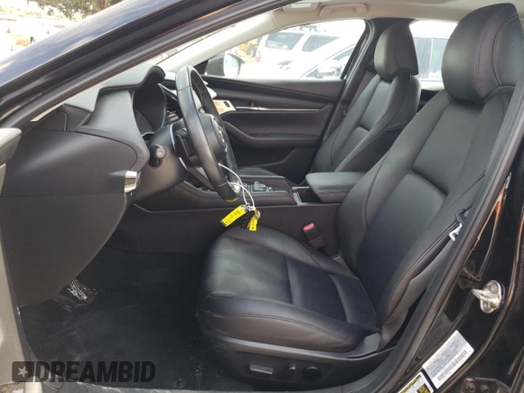 2021 Mazda 3 2.5 Turbo with VIN JM1BPBAYXM1309138, listed as a Copart auction lot 71386194 with 45,841 mi miles and Salvage Title. Bid and sale history available at DreamBid. Image 7.