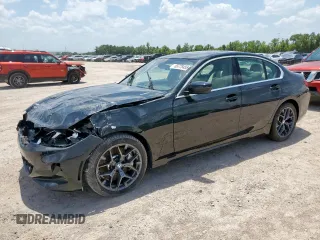 2025 BMW 3 Series 330i with VIN 3MW69CW03S8F17663, listed as a Copart auction lot 65778455 with 2,404 mi miles and Salvage title. Bid and sale history available at DreamBid. Image 1.