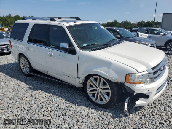 2015 Ford Expedition Platinum z VIN 1FMJU1LT8FEF01665, wystawiony jako Copart lot #61469305 z przebiegiem 155 471 mil mil oraz Szkoda całkowita • Salvage title. Historia ofert i sprzedaży dostępna na DreamBid. Obrazek 4.