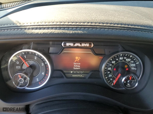 2024 Ram 2500 Laramie with VIN 3C6UR5FLXRG179931, listed as a Copart auction lot 41413045 with 9,577 mi miles and Salvage Title. Bid and sale history available at carsss.com. Image 9.