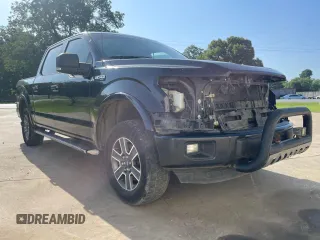 2015 Ford F-150 XLT with VIN 1FTEW1EF0FKE34438, listed as a Copart auction lot 64950225 with 200,521 mi miles and Clean title. Bid and sale history available at DreamBid. Image 1.
