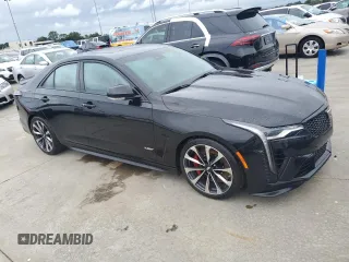 2023 Cadillac CT4-V Blackwing z VIN 1G6DL5RP9P0460034, wystawiony jako Copart lot #74655204 z przebiegiem Nie podano mil oraz Szkody całkowita. Historia ofert i sprzedaży dostępna na DreamBid. Obrazek 4.