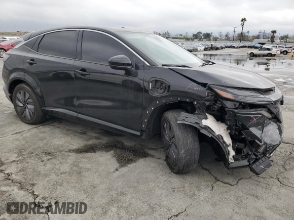 2023 Nissan ARIYA Venture+ with VIN JN1BF0AA3PM411476, listed as a Copart auction lot 44425935 with 30,077 mi miles and Salvage Title. Bid and sale history available at carsss.com. Image 4.
