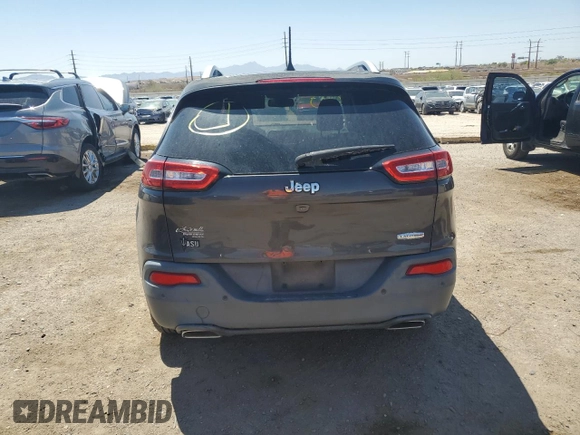 2017 Jeep Cherokee Latitude with VIN 1C4PJLCS0HW586444, listed as a Copart auction lot 52772195 with 194,101 mi miles and Clean title. Bid and sale history available at DreamBid. Image 6.