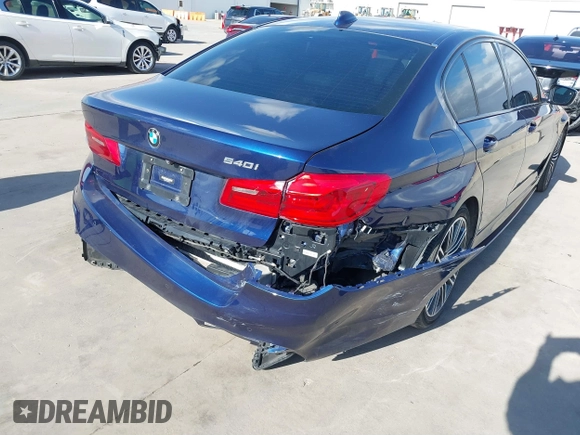 2019 BMW 5 Series 540i with VIN WBAJE5C56KG919325, listed as a IAAI auction lot 41712632 with 71,413 mi miles and . Bid and sale history available at DreamBid. Image 6.