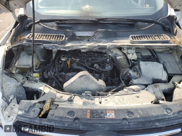 2014 Ford Escape SE z VIN 1FMCU9GX5EUC60849, wystawiony jako Copart lot #60498575 z przebiegiem Nie podano mil oraz Szkoda całkowita • Salvage title. Historia ofert i sprzedaży dostępna na DreamBid. Obrazek 12.