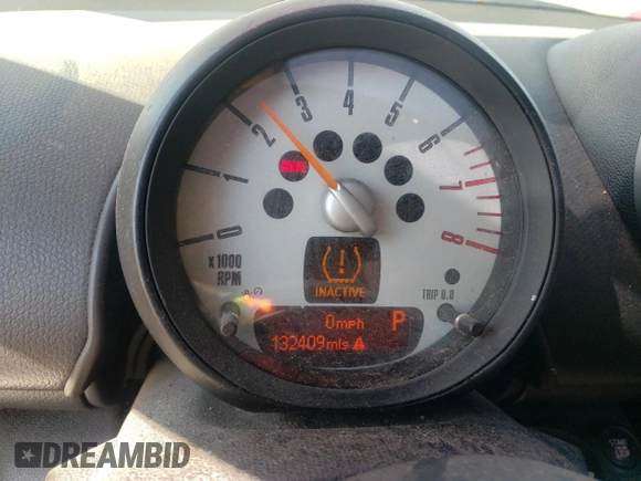 2011 MINI Countryman with VIN WMWZB3C53BWM01551, listed as a Copart auction lot 57284505 with 132,409 mi miles and Clean title. Bid and sale history available at DreamBid. Image 9.