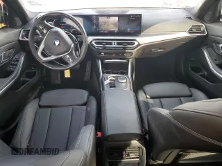 2023 BMW 3 Series 330i xDrive with VIN 3MW89FF0XP8D75507, listed as a Copart auction lot 43062285 with 34,396 mi miles and Salvage Title. Bid and sale history available at carsss.com. Image 8.