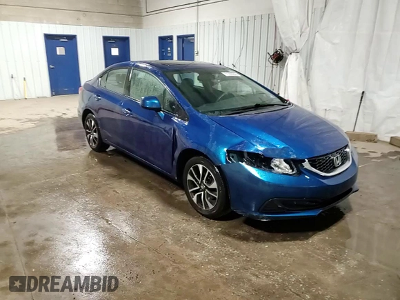 2013 Honda Civic EX with VIN 19XFB2F81DE201772, listed as a Copart auction lot 51998265 with 140,912 mi miles and Salvage Title. Bid and sale history available at DreamBid. Image 13.