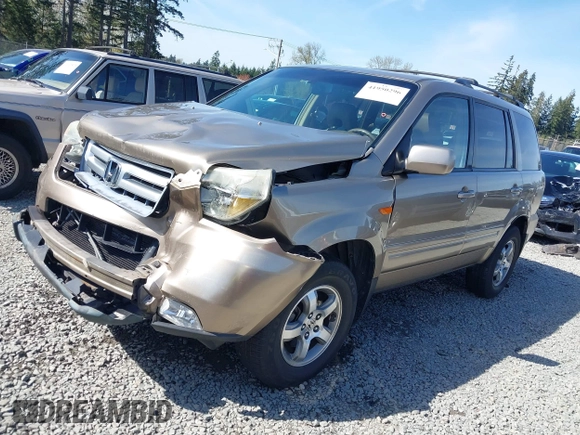 2006 Honda Pilot EX-L with VIN 2HKYF18566H561371, listed as a IAAI auction lot 41950296 with 145,579 mi miles and . Bid and sale history available at DreamBid. Image 17.