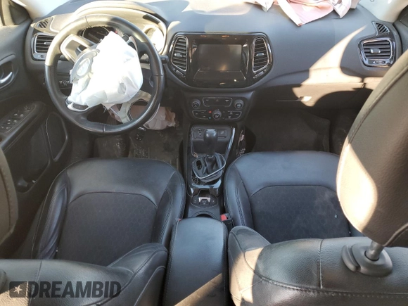 2019 Jeep Compass Altitude with VIN 3C4NJCBB9KT623707, listed as a Copart auction lot 88513665 with 127,208 mi miles and Salvage Title. Bid and sale history available at carsss.com. Image 8.