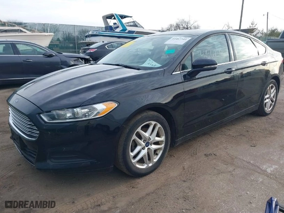 2016 Ford Fusion SE with VIN 3FA6P0H77GR116870, listed as a IAAI auction lot 41816973 with 105,000 mi miles. Bid and sale history available at carsss.com. Image 2.