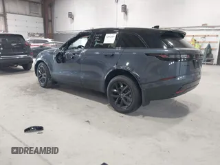 2025 Land Rover Range Rover Velar S with VIN SALYJ2EX4SA811596, listed as a IAAI auction lot 42052565 with 645 mi miles and . Bid and sale history available at DreamBid. Image 3.