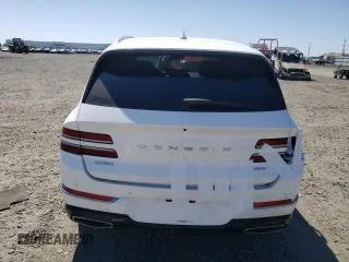 2022 Genesis GV80 with VIN KMUHBDSB6NU096569, listed as a Copart auction lot 58780744 with 17,642 mi miles and Salvage title. Bid and sale history available at DreamBid. Image 6.