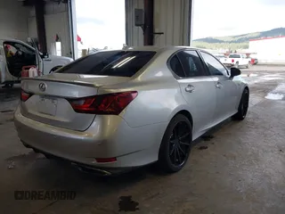 2013 Lexus GS 350 with VIN JTHBE1BL0D5023499, listed as a IAAI auction lot 41806863 with 139,952 mi miles. Bid and sale history available at carsss.com. Image 4.