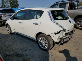 2016 Nissan LEAF S with VIN 1N4BZ0CP8GC314257, listed as a Copart auction lot 70589484 with 51,533 mi miles and Salvage Title. Bid and sale history available at carsss.com. Image 2.