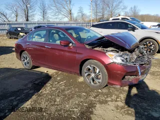 2016 Honda Accord LX with VIN 1HGCR2F30GA008069, listed as a Copart auction lot 49627865 with Not Provided miles and Salvage Title. Bid and sale history available at DreamBid. Image 4.