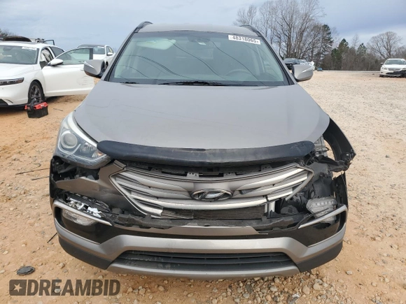 2017 Hyundai Santa Fe 2.4L с VIN 5NMZU3LB1HH027651, выставлен на аукционе Copart как лот 48318065 с пробегом 77 360 миль миль и Списание • Salvage title. История ставок и продаж доступна на DreamBid. Изображение 5.