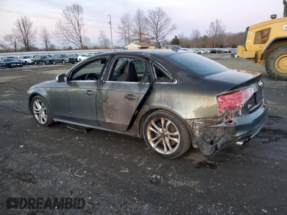 2014 Audi S4 Premium Plus with VIN WAUDGAFL2EA048960, listed as a Copart auction lot 84873174 with 98,407 mi miles and Salvage Title. Bid and sale history available at carsss.com. Image 2.