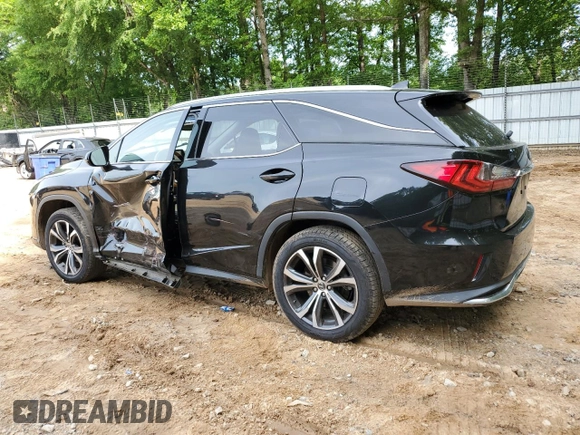 2018 Lexus RX 350L Premium with VIN JTJDZKCA7J2001642, listed as a Copart auction lot 56390725 with 68,286 mi miles and Salvage title. Bid and sale history available at DreamBid. Image 2.