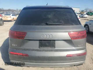2017 Audi Q7 Premium Plus with VIN WA1LABF70HD036540, listed as a Copart auction lot 46461145 with 71,439 mi miles and Salvage Title. Bid and sale history available at carsss.com. Image 6.