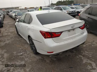 2013 Lexus GS 350 with VIN JTHBE1BL9D5025493, listed as a IAAI auction lot 41745485 with 117,528 mi miles. Bid and sale history available at carsss.com. Image 3.