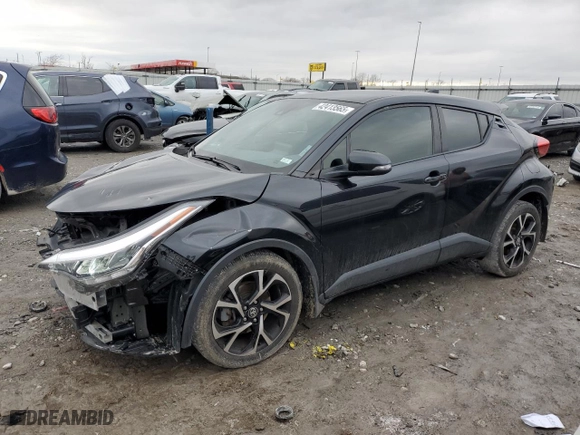 2020 Toyota C-HR LE with VIN JTNKHMBX5L1077296, listed as a Copart auction lot 42413565 with 72,062 mi miles and Salvage Title. Bid and sale history available at carsss.com. Image 1.