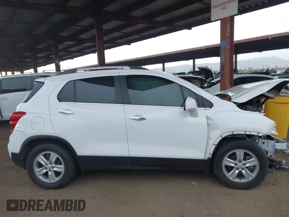 2020 Chevrolet Trax LT with VIN KL7CJLSB0LB040725, listed as a IAAI auction lot 41450707 with 53,422 mi miles and . Bid and sale history available at DreamBid. Image 12.