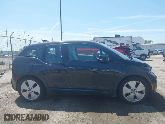 2015 BMW i3 with VIN WBY1Z4C5XFV503375, listed as a IAAI auction lot 42563459 with 38,933 mi miles and . Bid and sale history available at DreamBid. Image 13.